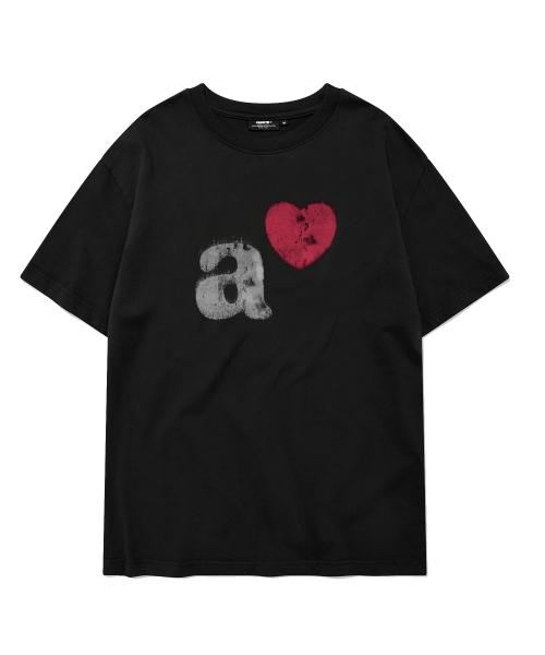 A LOVE SHORT SLEEVES (BLACK)
