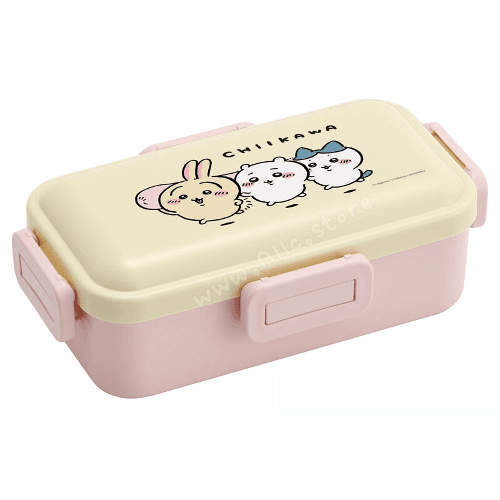 올씨 먼작귀 치이카와 돔형 1단 도시락 사면결착 530ml
