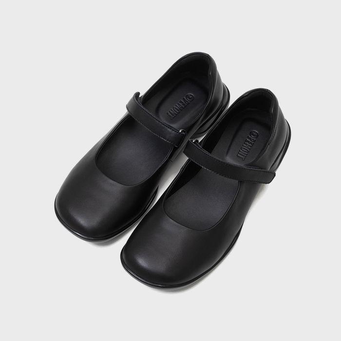 square mary jane (leather)