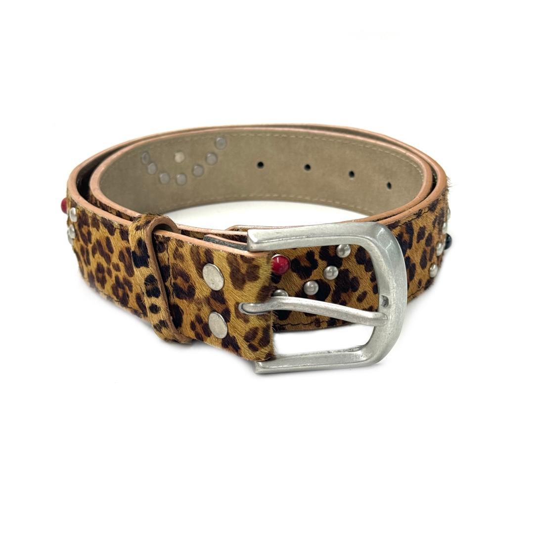 STUDS BELT - CARF SKIN TIGER
