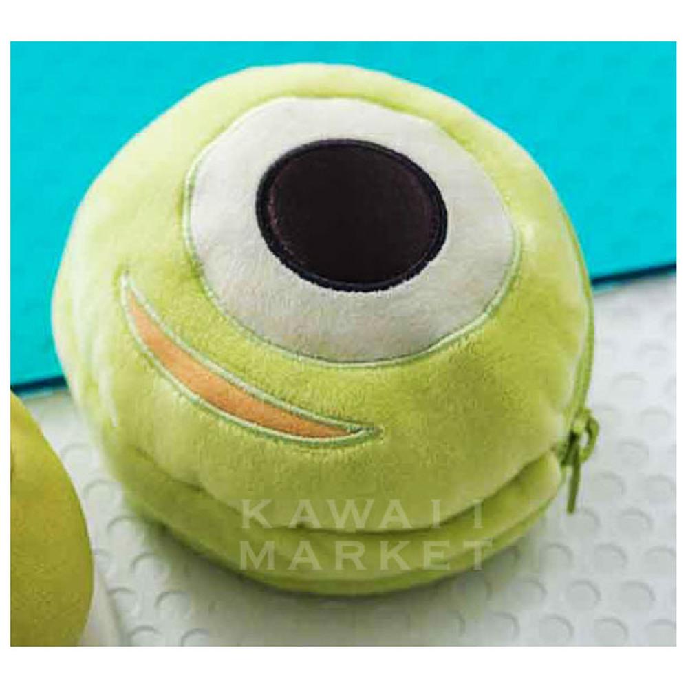 도쿄디즈니랜드 몬스터주식회사 마이크 메론빵 인형 파우치