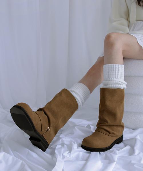 Kira 키라 워머 폴딩부츠 3cm