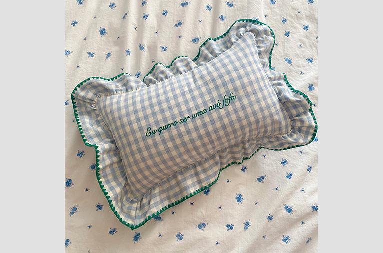 [아보포포] 보르다두 프릴 쿠션 - 2가지 색상