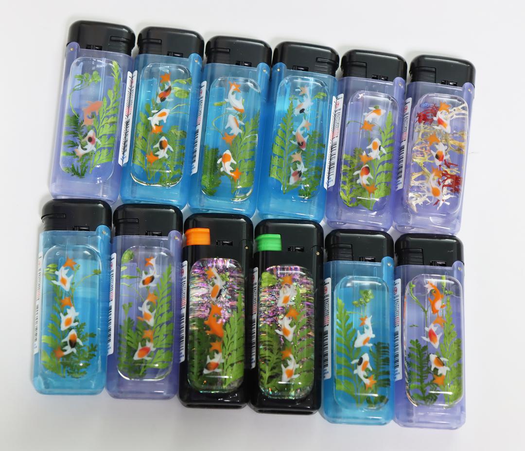 B급)성인인증필수* 온도 터보 라이터