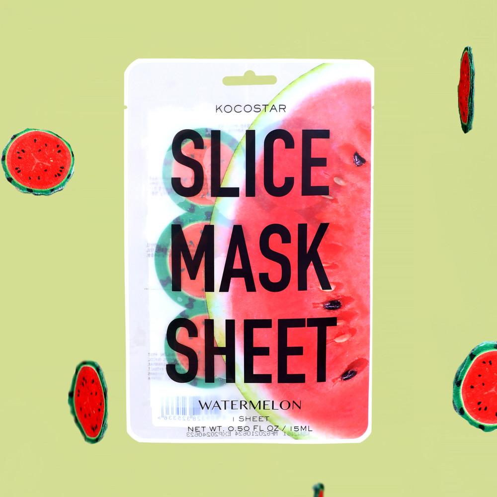 [코코스타] 수박 슬라이스 마스크 (6pcs in 1sheet)