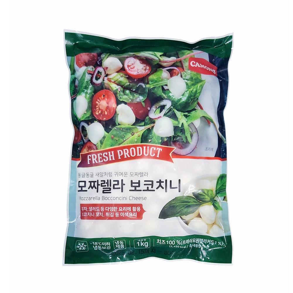 까몽 모짜렐라보코치니 샐러드 치즈 (평일 오후 3시 이전 주문 출고), 1kg, 1개 - 모짜렐라 | 쿠팡