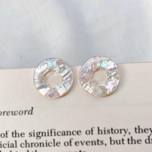 화이트 자개 라운드 (★미니 추가)