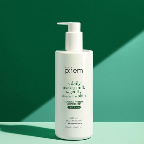 메이크프렘 세이프미 릴리프 모이스처 클렌징 밀크 기획 500ml (+폼20ml 2개), 1개 - 클렌징 | 쿠팡
