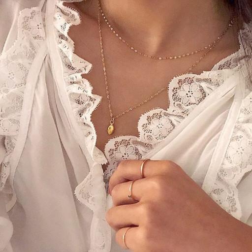 92.5실버-에그볼 목걸이🍯