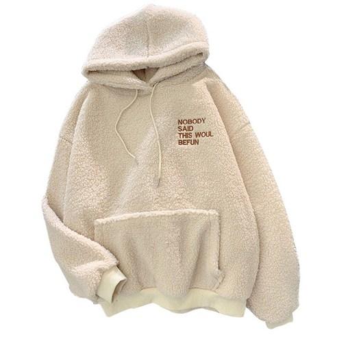 메이킹유 긴팔 뽀글이 캐주얼 루즈핏 간절기 겨울 259플리스후드티 - 후드티 | 쿠팡