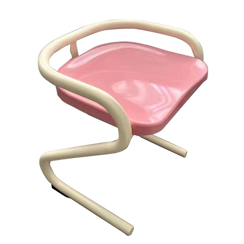 빈티지 레트로 컬러 체어 자취방 원룸 카페 인테리어 의자 특이한 의자 미드센츄리 모던