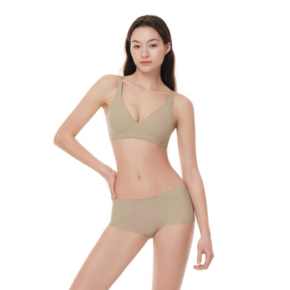 [SET] 안다르 딥라인 서포트 브라 (원몰드형/후크형) & 팬티