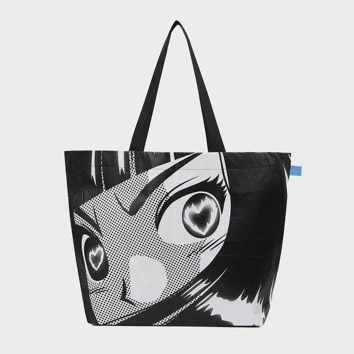 Burning heart eyes Reusable Bag