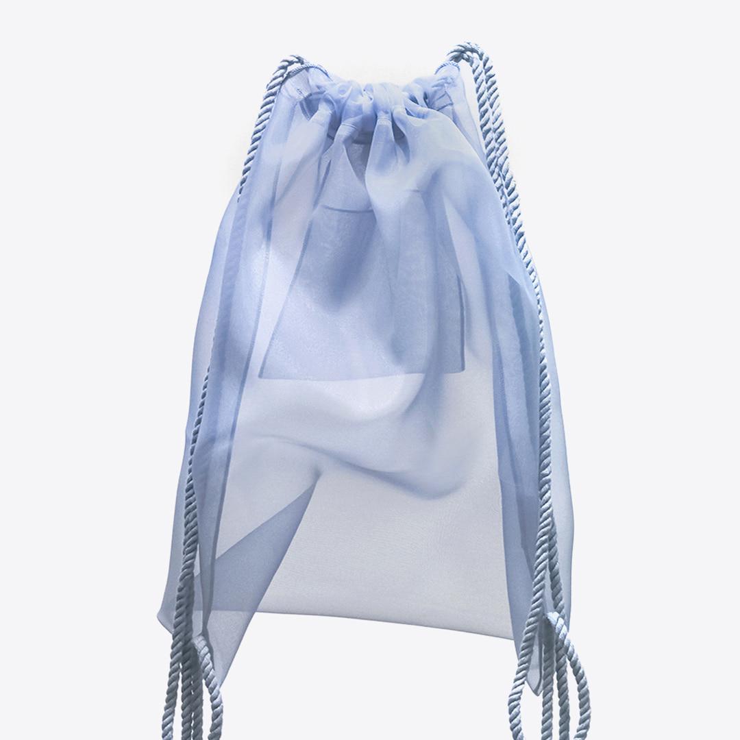 Organza String Bag (Cloud)