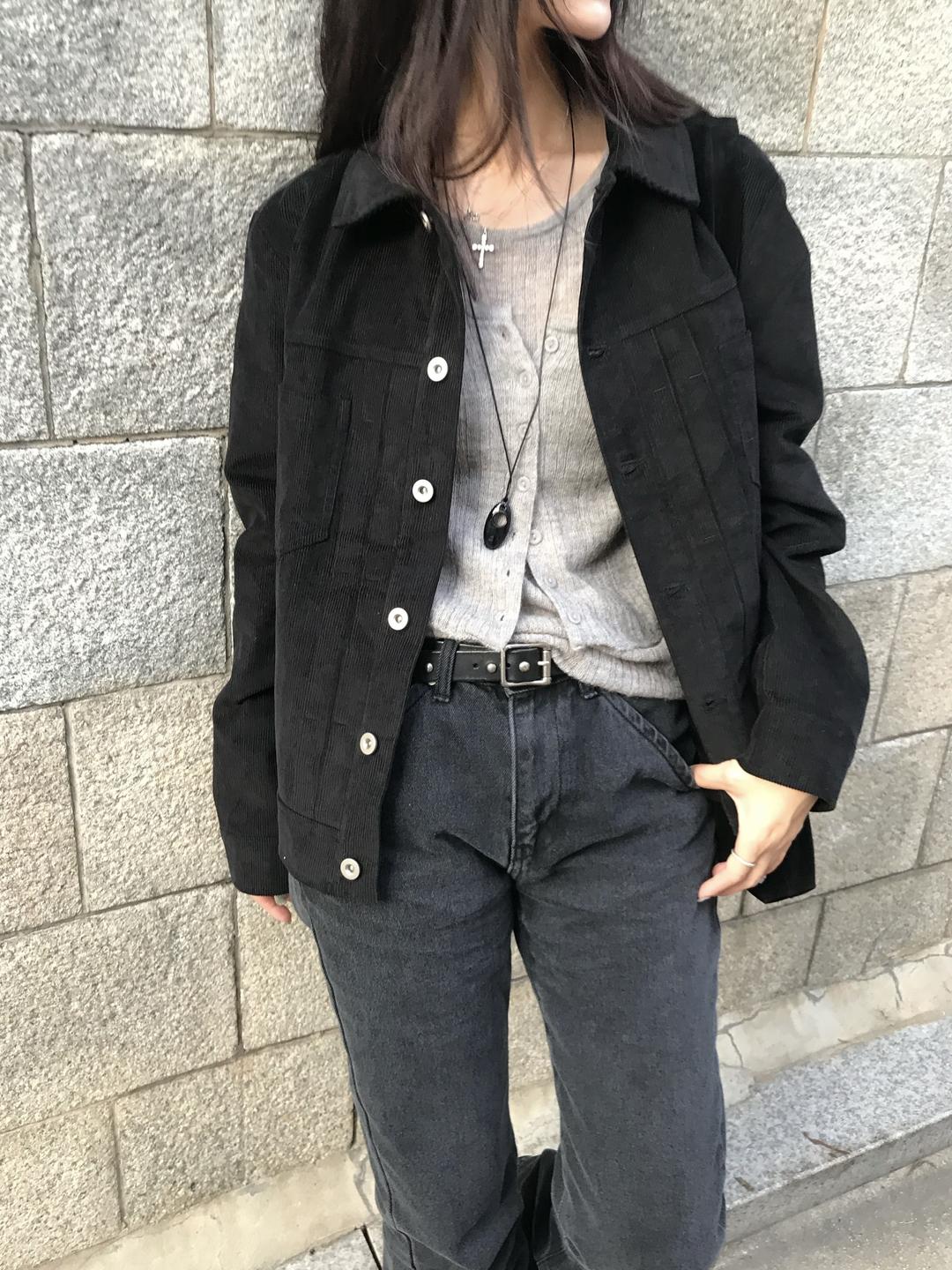 MIDNIGHT CORDUROY JACKET (3COLOR)