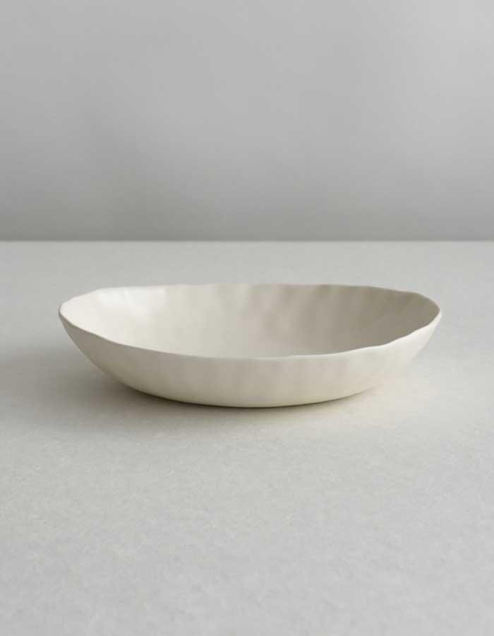 nahye ceramic) OVAL DEEP BOWL