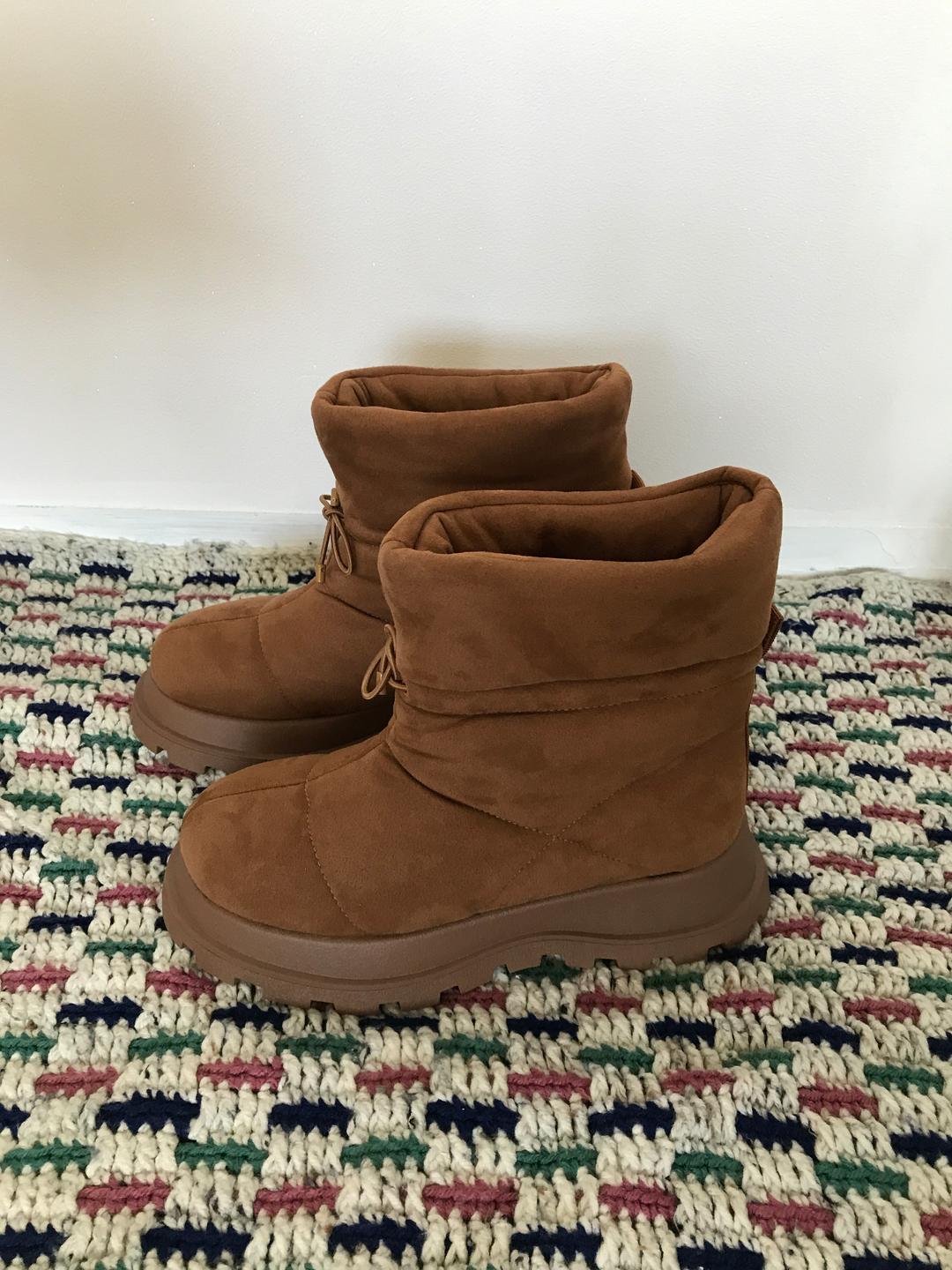 진저 패딩부츠 (3 colors)