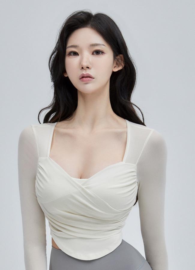 시스루 크로스 셔링 브라탑 [1+1 할인]