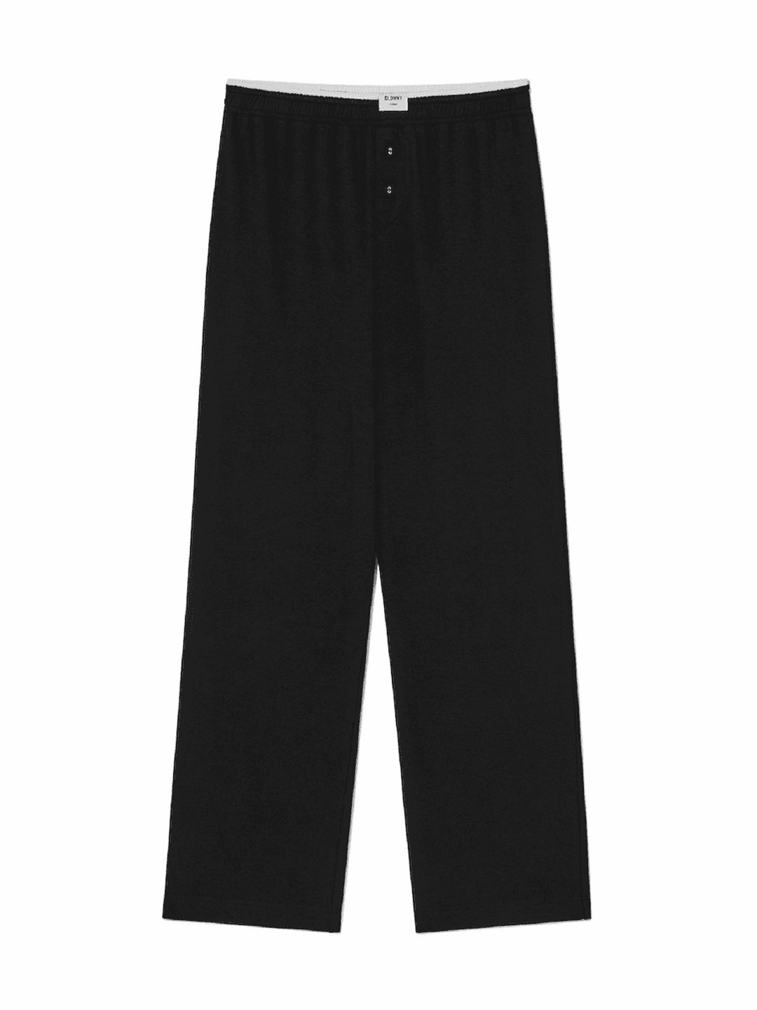 G MODAL BUTTON PANTS (BLACK)
