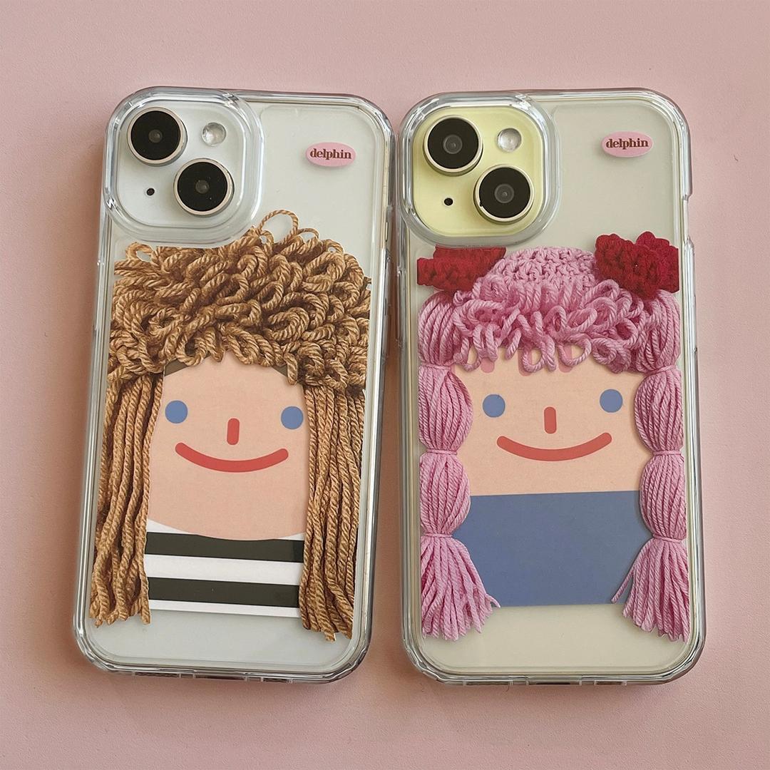 CABBAGE DOLL FRAME HARD JELL CASE