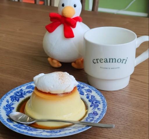 크림오리 용량 큰 수제 커스터드 푸딩