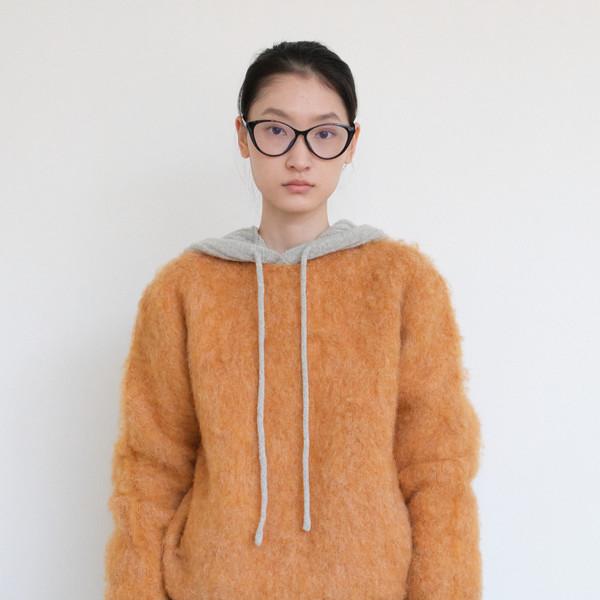 Alpaca Round Knit (Orange)