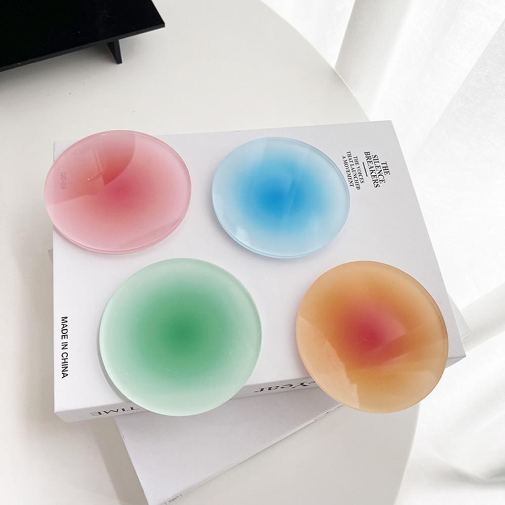 [테이스티드] 그라데이션 아크릴 코스터 컵받침 예쁜 카페 코스터