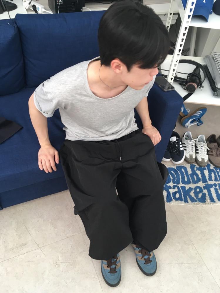 breezy vibe U넥 티셔츠 (2color)