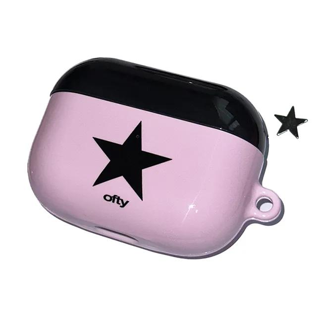 mods black star pods 유광 하드 키치 y2k 힙한 별 에어팟 케이스