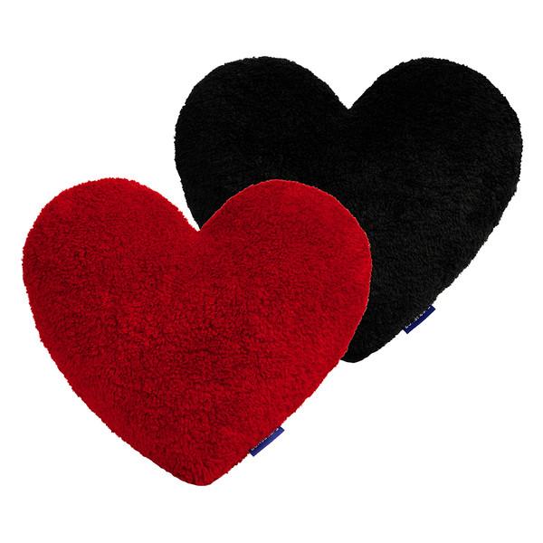 FLOOFY HEART CUSHION (2 COLORS)