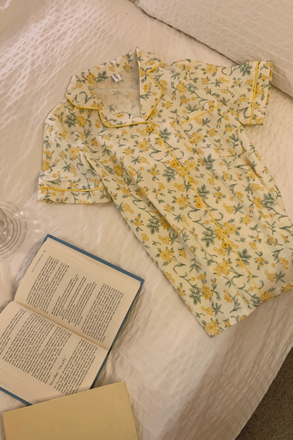 블라썸 하프 파자마 (2colors)