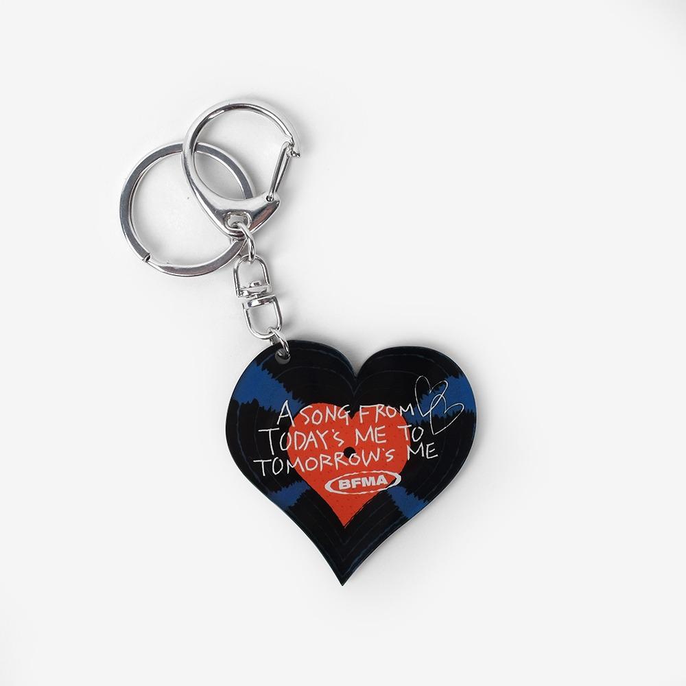 VNTG 레트로 하트 LP 아크릴 키링