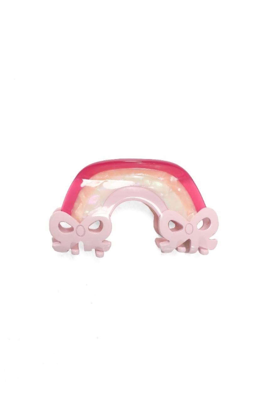 MOROMORO2 Rainbow Ribbon Grab Pin