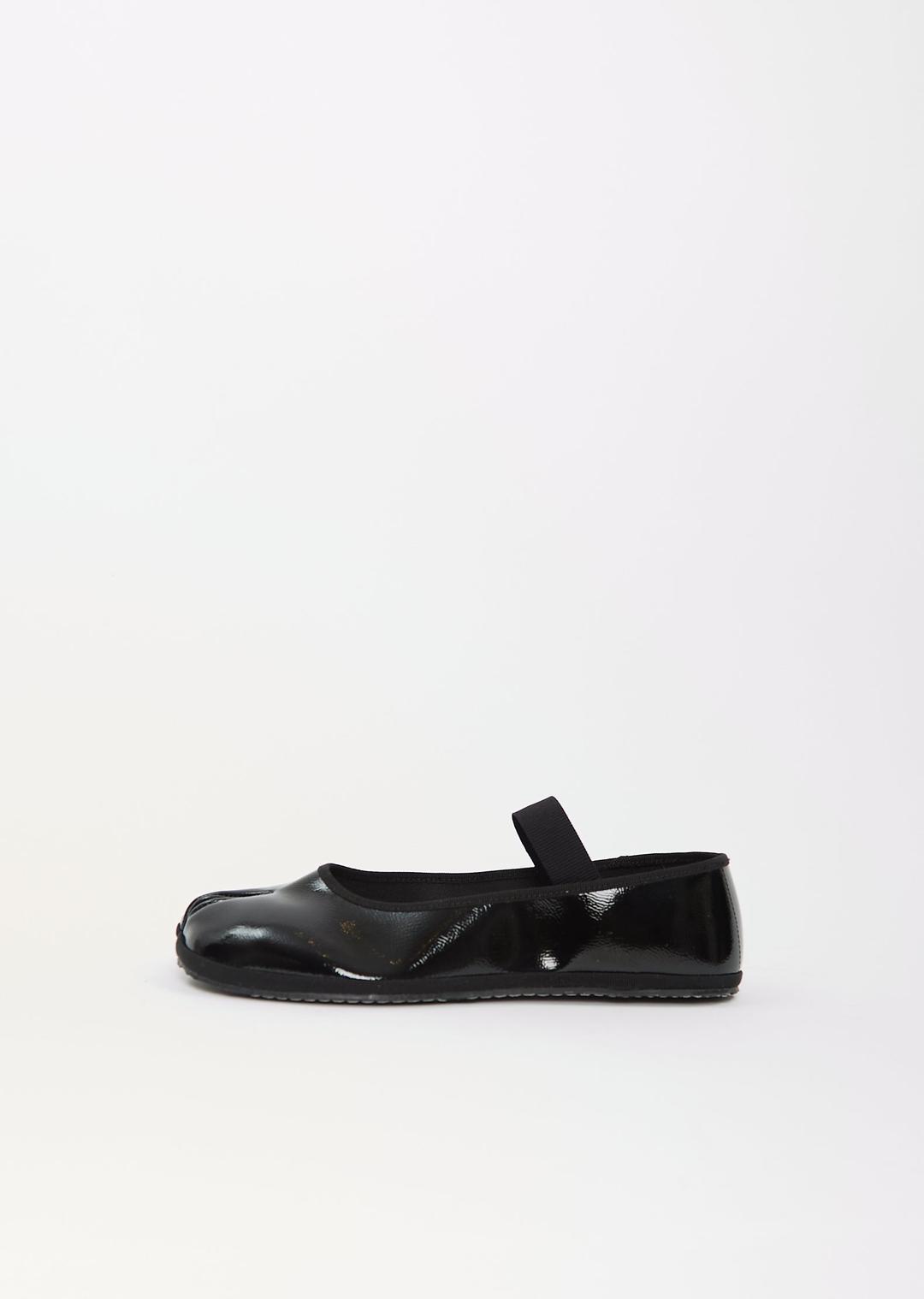 Tabi Ballerina Patent Ness — Black - 36 / Black
