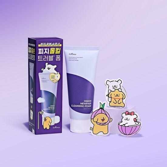 [이즈앤트리X몰티즈] 이즈앤트리 어니언 뉴페어 클렌징폼 150ml 기획 (+스마트톡)