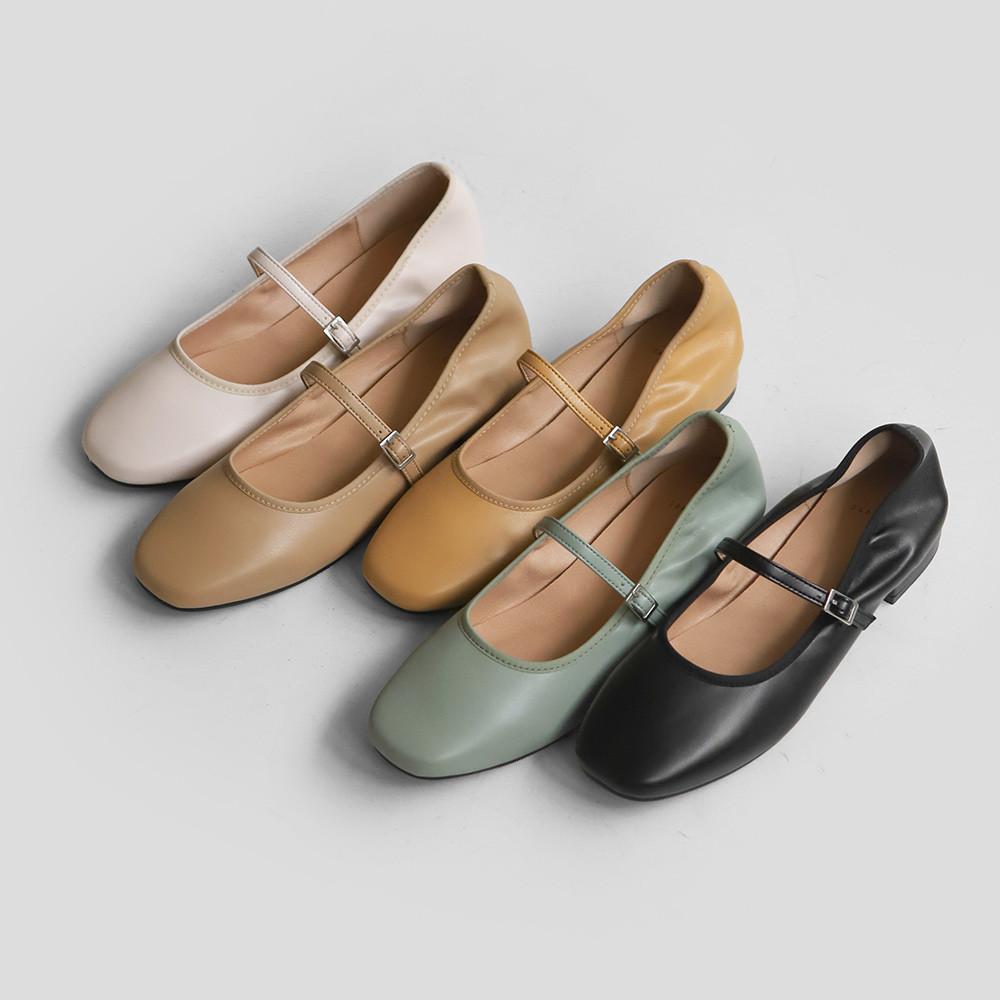 [사뿐] 샤로트 메리제인 플랫슈즈 (2cm)