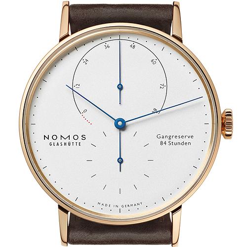 노모스 953 Lambda 39 Rosegold 18 kt (람다 로즈골드 18K 시계 사파이어글라스백 39)