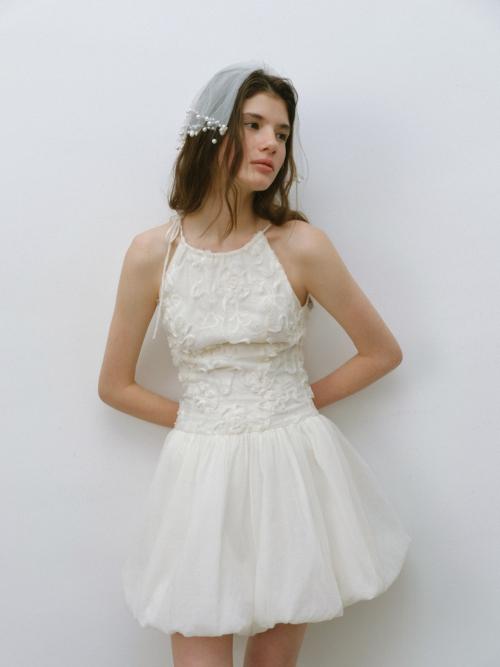 프로미스 벌룬 미니원피스