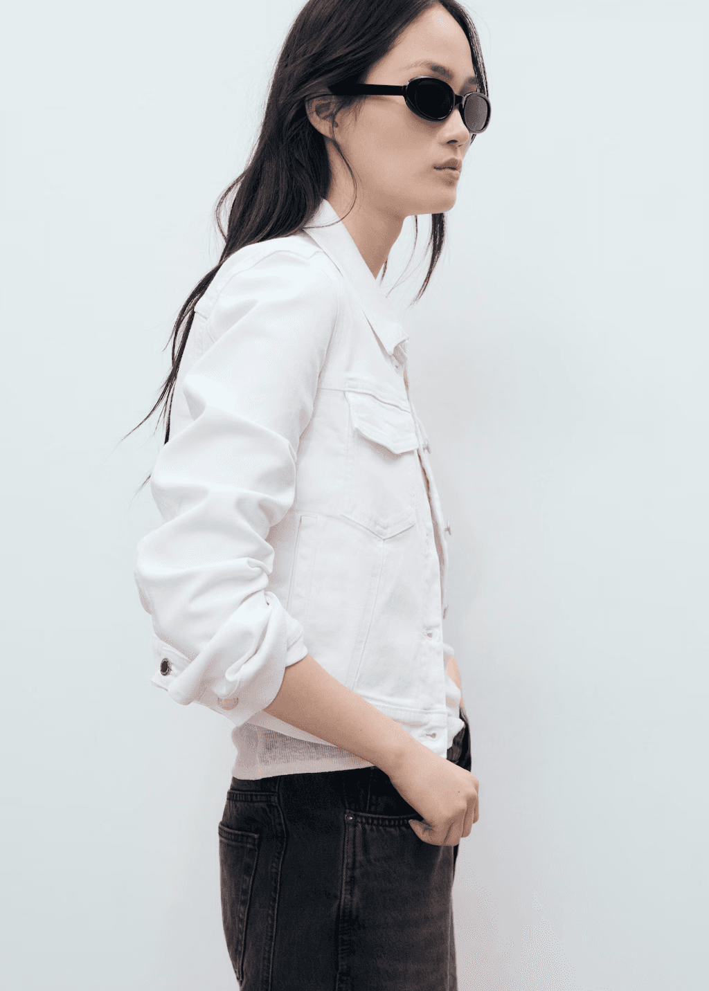 포켓 데님 재킷