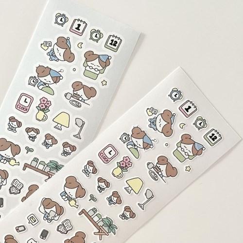 [두몽] 강아지 데일리 스티커