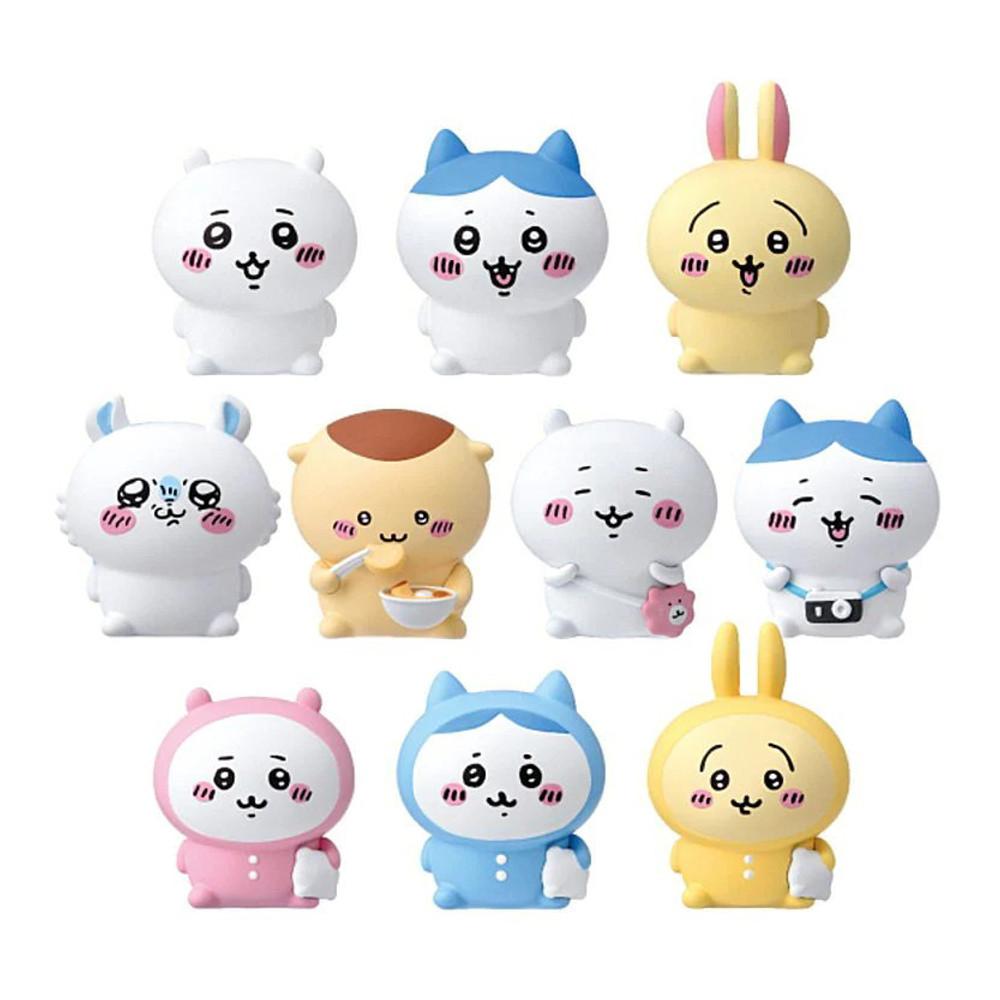 먼작귀 나가노 치이카와 소프비 손가락 마스코트 피규어 / 하치와레 우사기 모몬가