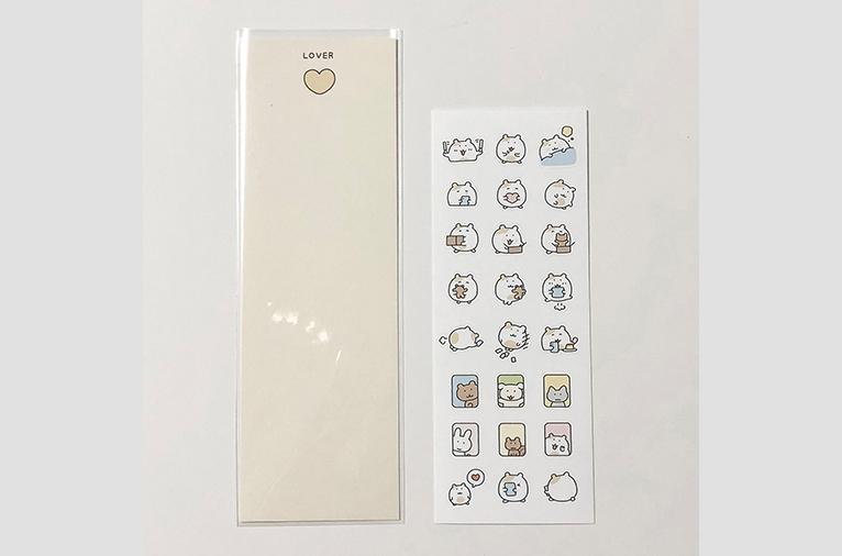 [우이] 러버 스티커