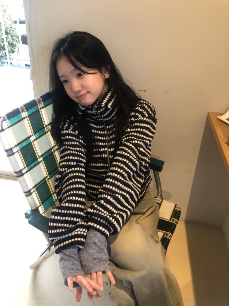 데일리 폴라 집업(2color)