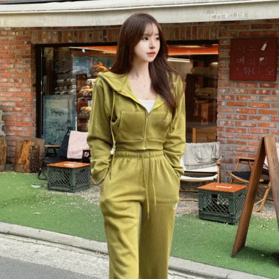 [골넓핏보장!/최저가보장] 두툼 기모 빅후드 트레이닝 세트