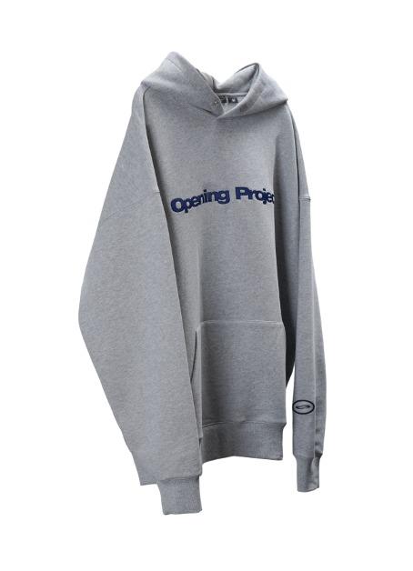 OP Logo Hoodie - Melange Grey