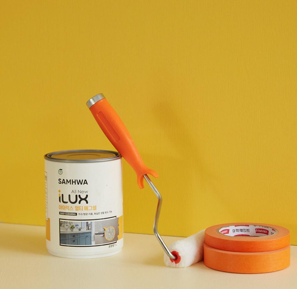 삼화 친환경 방문페인트 손때가 신경쓰일때 아이럭스 멀티에그쉘 저광 화이트 1L