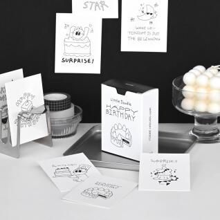 메세지카드 - 리틀두들 생일축하 Series. 1