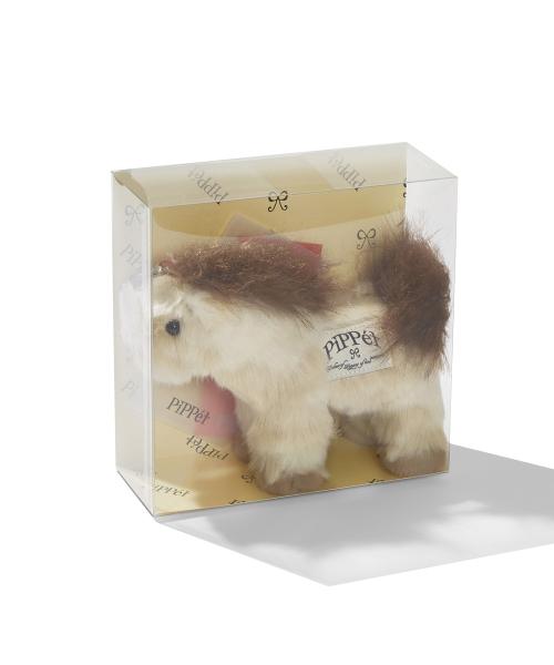 Pony Curly Keyring (cream)