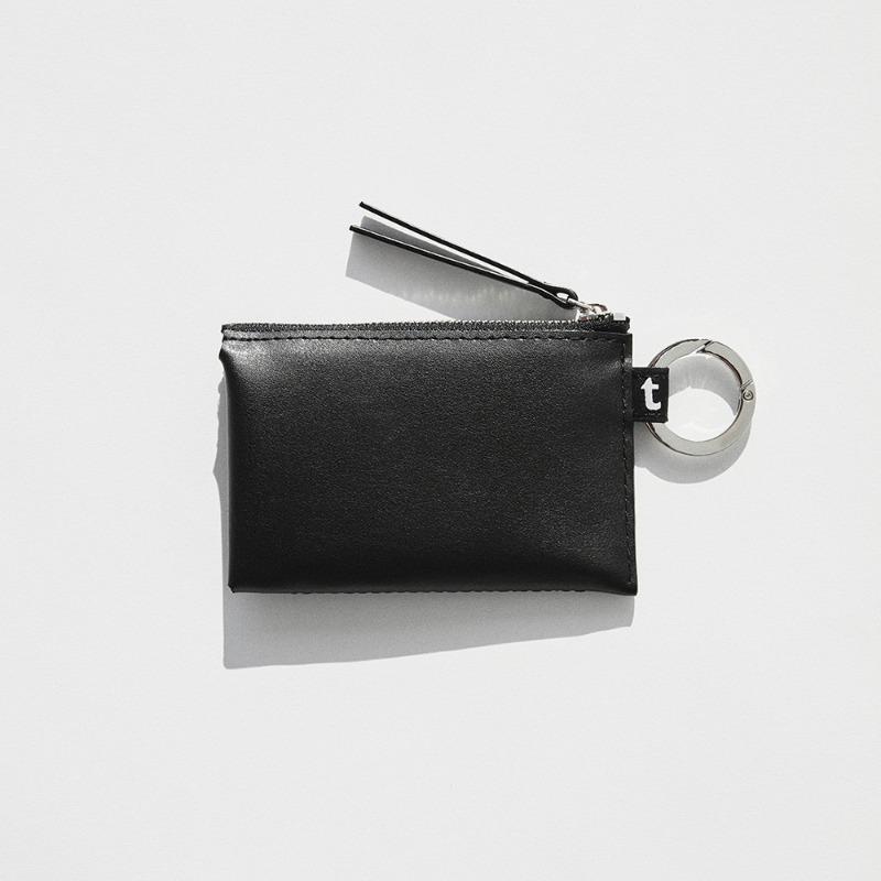 [테러블스튜디오] 비건 레더 테러블 지퍼 파우치 스몰