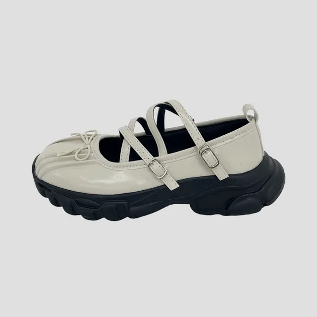 [발레코어룩] 리본 어글리 메리제인 슈즈